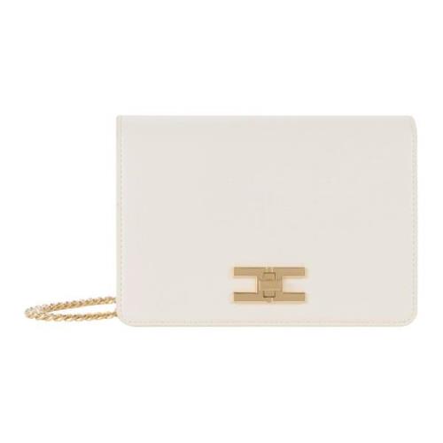 Stijlvolle Borsa Tas voor Vrouwen Elisabetta Franchi , Beige , Dames