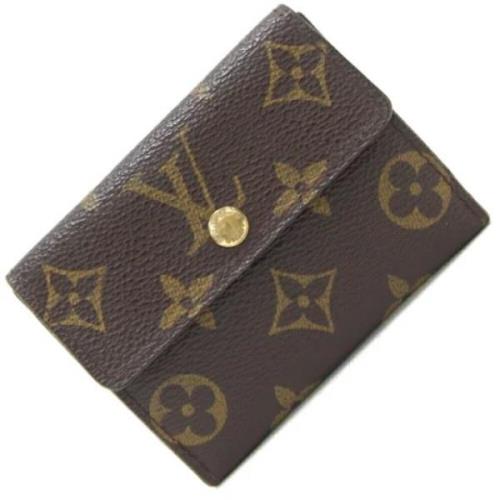 Pre-owned Fabric wallets Louis Vuitton Vintage , Brown , Dames