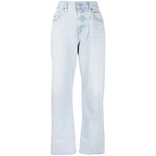 Blauwe Skinny Jeans Casual Stijl Diesel , Blue , Dames