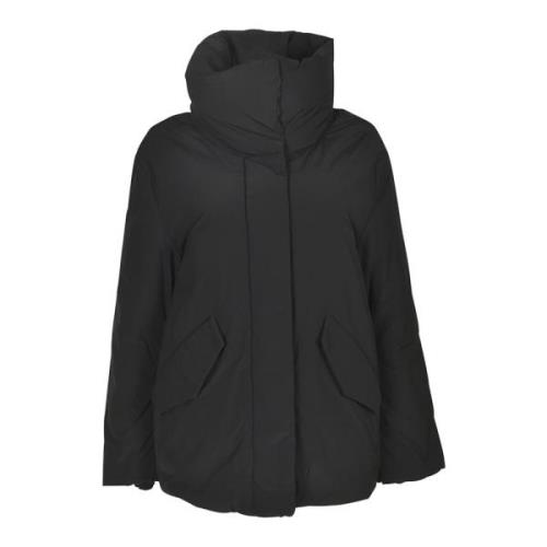 Zwarte Jassen voor Mannen Woolrich , Black , Dames