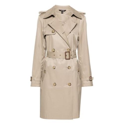 Gevoerde jas Ralph Lauren , Beige , Dames