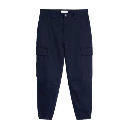 Blauwe Cargo Broek Ami Paris , Blue , Heren