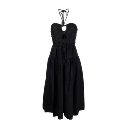 Zwarte Maxi Jurk Ulla Johnson , Black , Dames