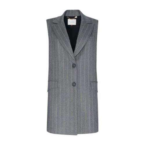 Wijd en comfortabel Gilet Manila Grace , Gray , Dames