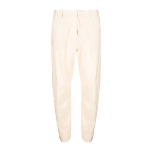 Casual Linnen Beige Broek Rag & Bone , Beige , Dames