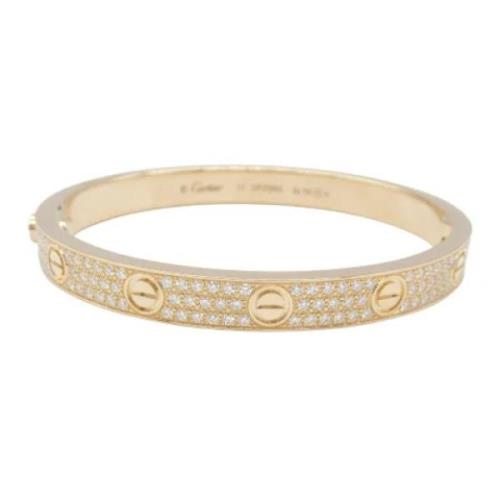 Pre-owned Yellow Gold bracelets Cartier Vintage , Yellow , Dames