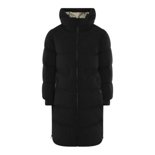 Lange Puffer Parka Jas Woolrich , Black , Dames