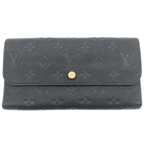 Pre-owned Fabric wallets Louis Vuitton Vintage , Black , Dames