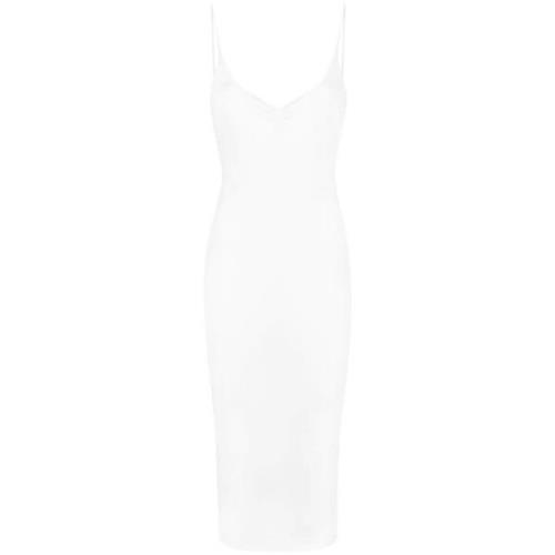 Casual Midi Jurk in Wit Dsquared2 , White , Dames