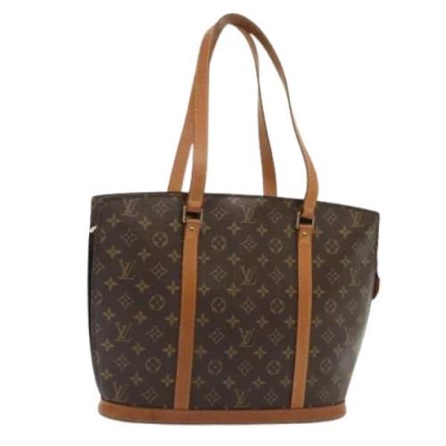 Pre-owned Canvas totes Louis Vuitton Vintage , Brown , Dames