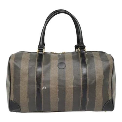 Pre-owned Canvas travel-bags Fendi Vintage , Brown , Unisex