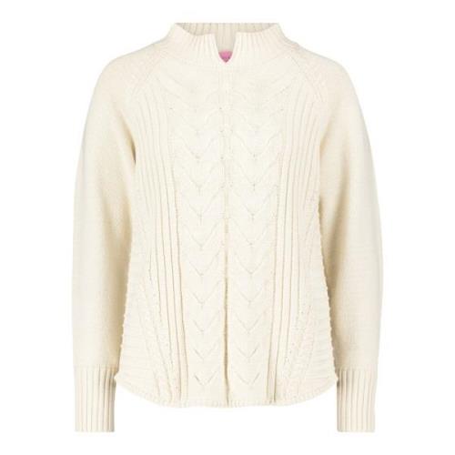 Gebreide trui met kabeldetail Betty Barclay , Beige , Dames