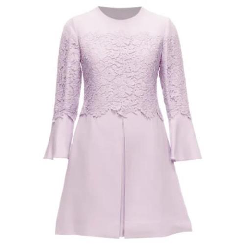 Pre-owned Wool dresses Valentino Vintage , Pink , Dames