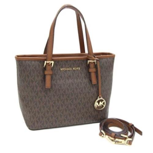 Pre-owned Leather handbags Michael Kors Pre-owned , Brown , Dames