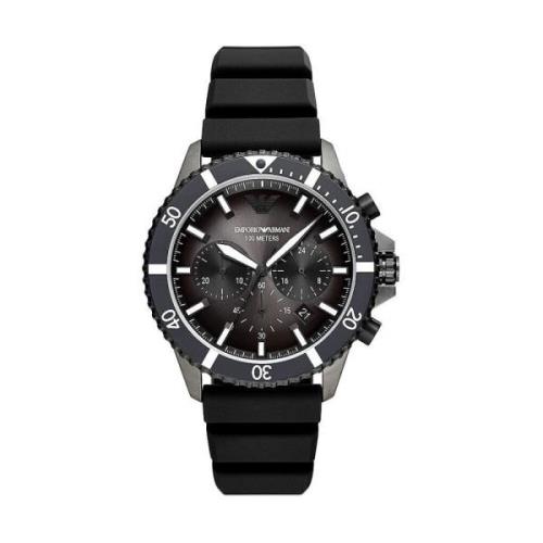 Watches Emporio Armani , Black , Heren