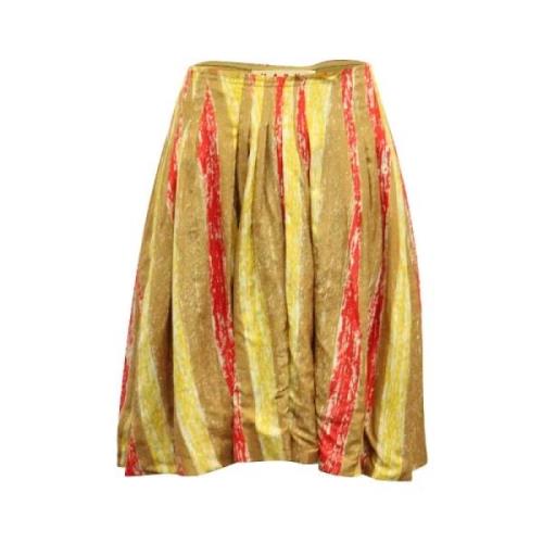 Pre-owned Silk bottoms Marni Pre-owned , Multicolor , Dames