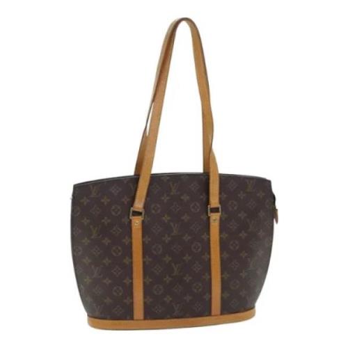 Pre-owned Canvas totes Louis Vuitton Vintage , Brown , Dames