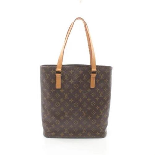 Pre-owned Canvas louis-vuitton-bags Louis Vuitton Vintage , Brown , Da...