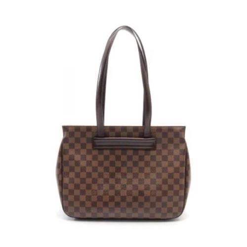 Pre-owned Canvas louis-vuitton-bags Louis Vuitton Vintage , Brown , Da...