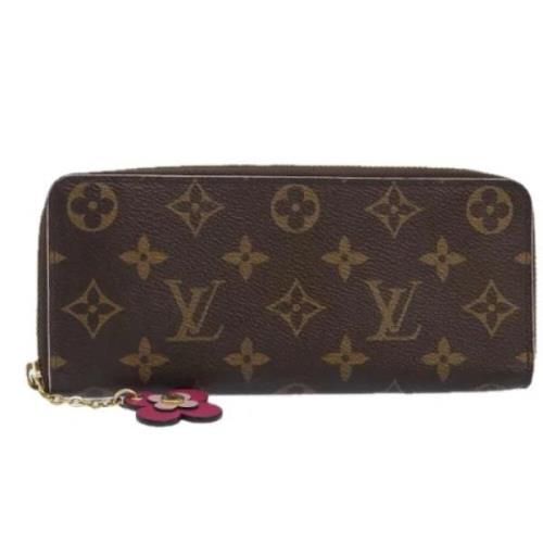 Pre-owned Canvas wallets Louis Vuitton Vintage , Brown , Dames