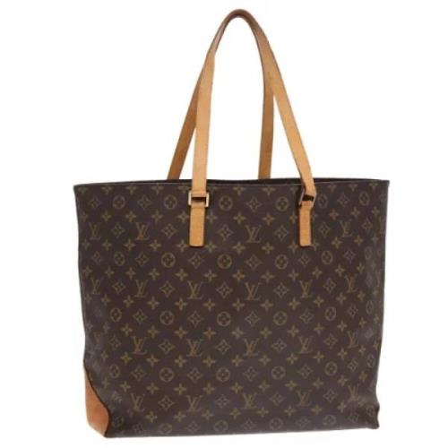 Pre-owned Canvas totes Louis Vuitton Vintage , Brown , Dames