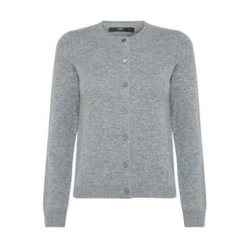 Cashmere Cardigan met knoopsluiting Seventy , Gray , Dames