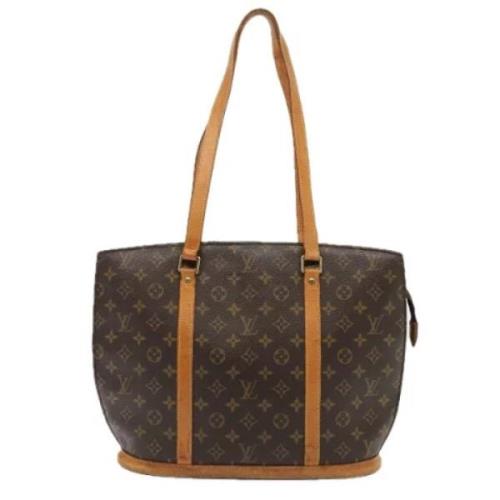 Pre-owned Canvas totes Louis Vuitton Vintage , Brown , Dames