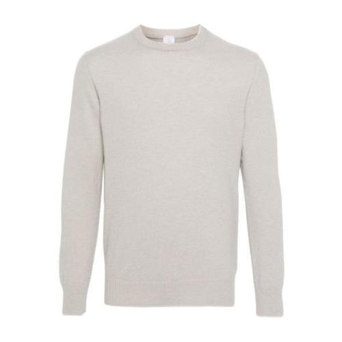 Groene Cashmere Casual Sweater Eleventy , Gray , Heren