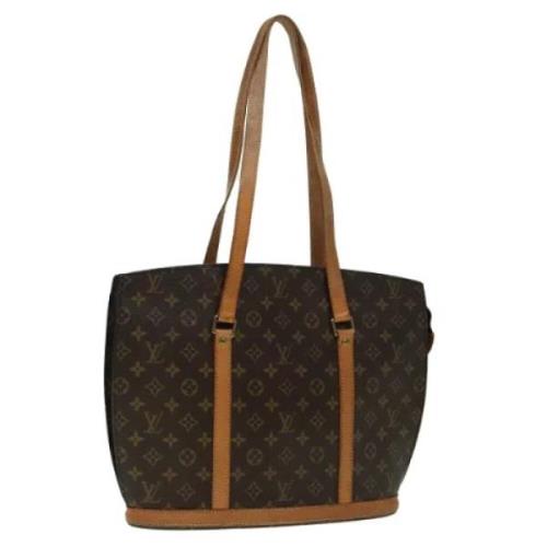 Pre-owned Canvas totes Louis Vuitton Vintage , Brown , Dames