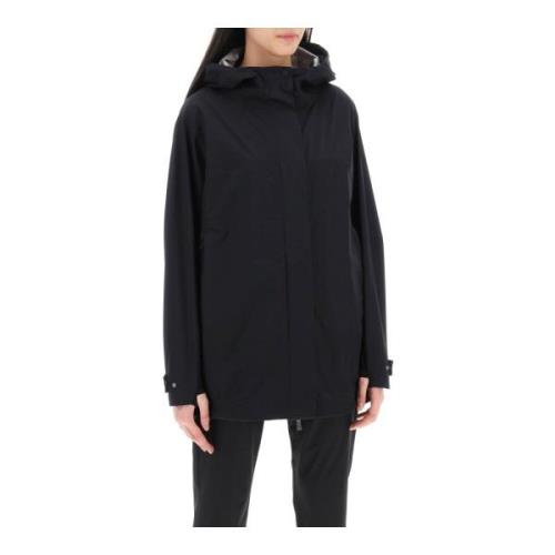 Lichtgewicht Gore-Tex capuchonjack Herno , Black , Dames