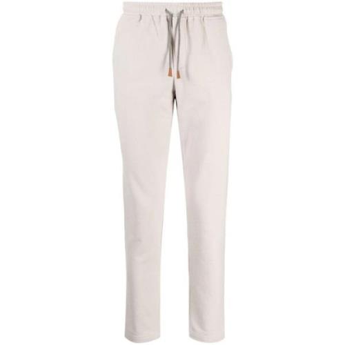 Elegante Beige Sweatpants Katoen 100% Eleventy , Beige , Heren