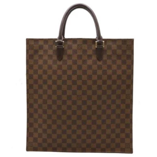 Pre-owned Canvas totes Louis Vuitton Vintage , Brown , Dames