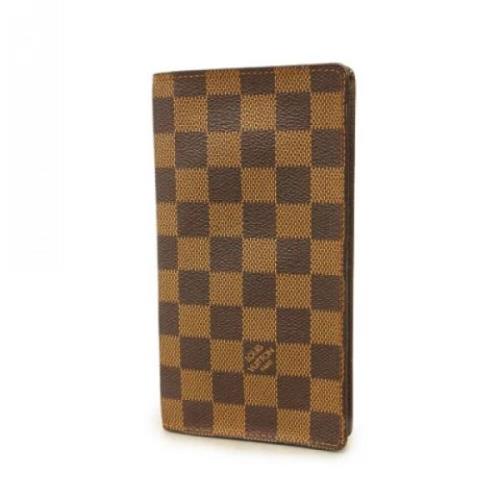 Pre-owned Fabric wallets Louis Vuitton Vintage , Brown , Dames