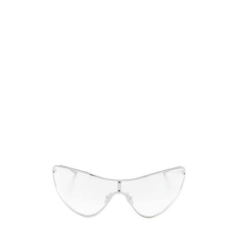 Zilveren Metalen Frame Zonnebril Acne Studios , Gray , Unisex