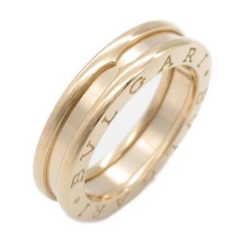 Pre-owned Rose Gold rings Bvlgari Vintage , Pink , Dames