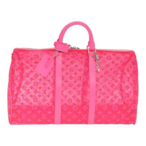 Pre-owned Canvas louis-vuitton-bags Louis Vuitton Vintage , Pink , Dam...