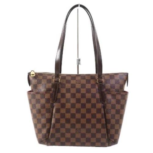 Pre-owned Canvas louis-vuitton-bags Louis Vuitton Vintage , Brown , Da...