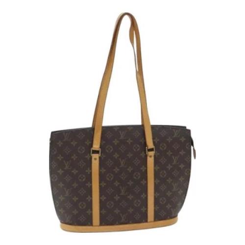 Pre-owned Canvas totes Louis Vuitton Vintage , Brown , Dames