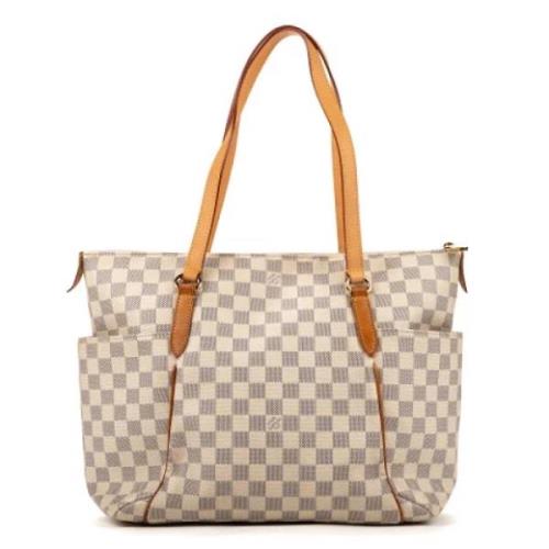 Pre-owned Canvas louis-vuitton-bags Louis Vuitton Vintage , Brown , Da...