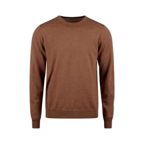 Klassieke Pullover Trui Stenströms , Brown , Heren