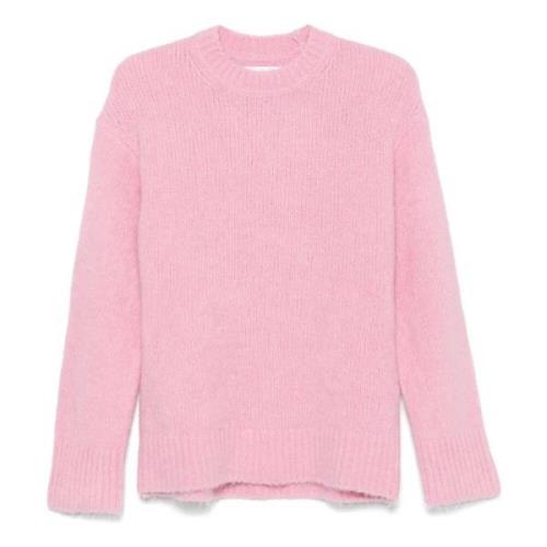 Orchid Smoke Sweater Samsøe Samsøe , Pink , Dames