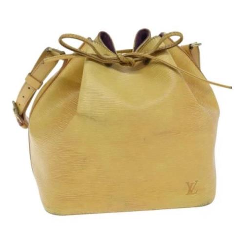 Pre-owned Leather louis-vuitton-bags Louis Vuitton Vintage , Yellow , ...