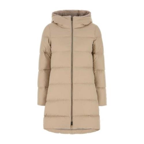 Zand Donsjas Herno , Beige , Dames