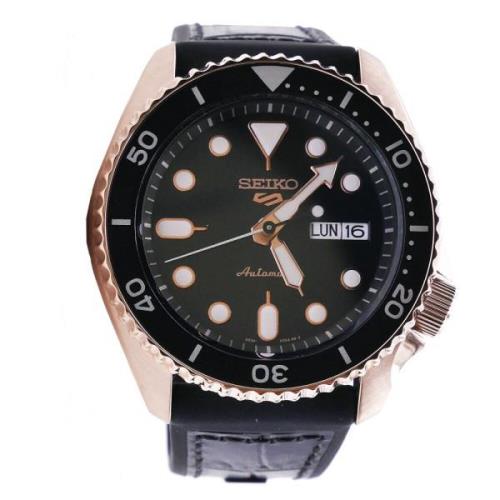 Sportief Automatisch Horloge Seiko , Black , Heren