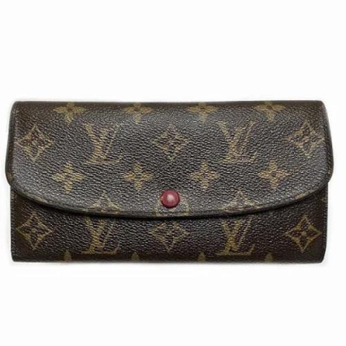 Pre-owned Canvas wallets Louis Vuitton Vintage , Pink , Dames