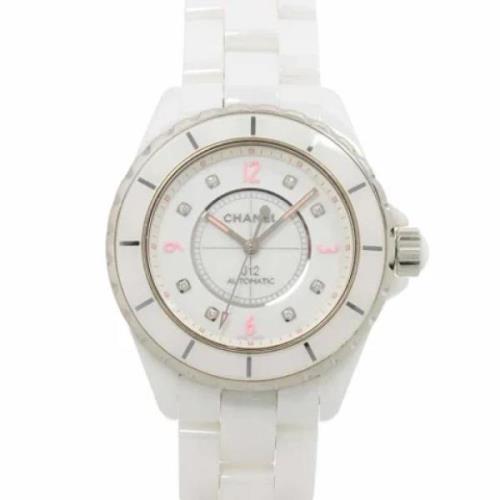 Pre-owned Glass watches Chanel Vintage , White , Heren