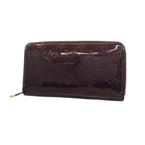 Pre-owned Canvas wallets Louis Vuitton Vintage , Brown , Dames