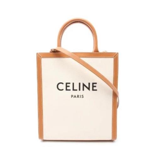 Pre-owned Canvas celine-bags Celine Vintage , Beige , Dames