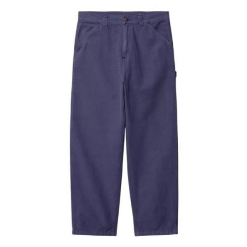 Ruimvallende werkbroek Carhartt Wip , Purple , Heren