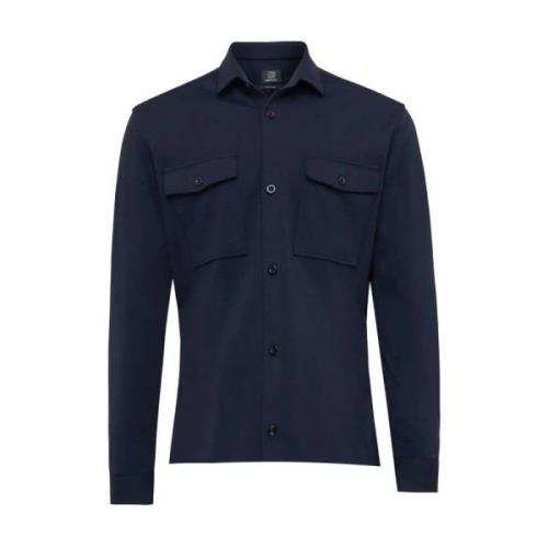 Stijlvolle Overshirt Genti , Blue , Heren